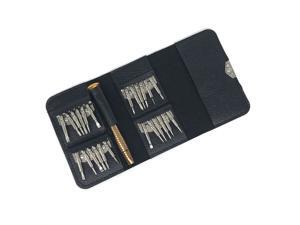 Intsupermai 25 Piece Screwdriver Set Precision Repair Mini Tool Kits with Black Leather Bag for PC, Eyeglasses, Mobile Phone, Watch, Digital Camera and Other Appliances Intsupermai 25 Piece Screwdriver Set Precision Repair Mini Tool Kits with Black Leather Bag for PC, Eyeglasses, Mobile Phone, Watch, Digital Camera and Other Appliances