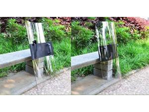 Intsupermai Clear Polycarbonate Shield Anti Riot Shield 3.5mm PC Sheet