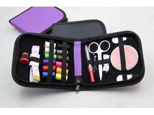 Intsupermai Mini Home Black Sewing Kit Travel Thread Threader Needle Tape Measure Scissor Sewing Intsupermai Mini Home Black Sewing Kit Travel Thread Threader Needle Tape Measure Scissor Sewing