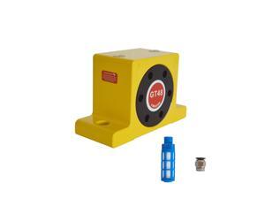 Intsupermai GT48 Gear Type Vibrator Pneumatic Vibrator Air Turbo Vibrator and Muffler