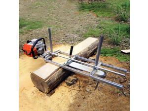 Intsupermai Chainsaw Guide bar Chain Saw Mill Log Planking Lumber Cutting Chainsaw Strip Lumber Cutting Sawmill Guide System (36")