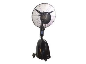 Intsupermai 26 inch Black High-Velocity Outdoor indoor Misting Fan Black Industrial Cool 220V Intsupermai 26 inch Black High-Velocity Outdoor indoor Misting Fan Black Industrial Cool 220V