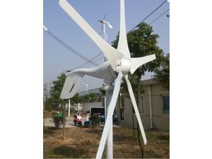 Intsupermai Wind Generator 12V 400W 5 Blades Energy Turbine Power Windmill