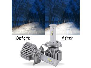 High Brightness H4 6000K LED Car Headlight Auto Headlamp Bulbs All-In-One Conversion Kit Emitting Color Cold White,silver, High Brightness H4 6000K LED Car Headlight Auto Headlamp Bulbs All-In-One Conversion Kit Emitting Color Cold White,silver,