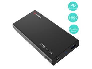 20000 mah Power Bank USB Type C PD 45W Fast Charging + Quick Charge 3.0 PowerBank 20000 mAh External Battery