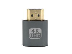 VGA compatible Dummy Plug Virtual Display Emulator Adapter DDC Edid Support 1920x1080P For Video Card BTC Mining Miner,Grey VGA compatible Dummy Plug Virtual Display Emulator Adapter DDC Edid Support 1920x1080P For Video Card BTC Mining Miner,Grey