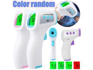 1pcs Thermometer Gun for Adults Kids Baby Children Body , No Touch Infrared Forehead Thermometer for Fever, Medical IR Digital Body Thermometer,Pink Purple Blue Color Random 1pcs Thermometer Gun for Adults Kids Baby Children Body , No Touch Infrared Forehead Thermometer for Fever, Medical IR Digital Body Thermometer,Pink Purple Blue Color Random