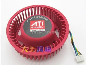The for ATI D7525B12HP-0-C01 HD4870 HD4890 HD 5850 HD5870 HD5970 DC12V 0.94A  graphics card fan
