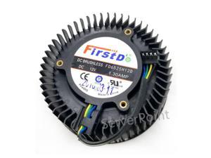 FD6525H12D 65mm 12V 1.3A 4 Pin  For AMD Radeon R9 270 270X Graphics Card Cooling Fan