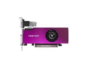 Yeston RX550-4G D5 LP Graphics Cards Radeon Chill 4GB Memory GDDR5 128Bit 6000MHz VGA + HDMI + DVI-D GPU Yeston RX550-4G D5 LP Graphics Cards Radeon Chill 4GB Memory GDDR5 128Bit 6000MHz VGA + HDMI + DVI-D GPU