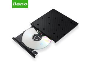 llano USB Optical Drive External USB 3.0 CD/DVD-ROM Combo DVD RW ROM Burner for Dell Lenovo Laptop USB DVD Drive for win10/7