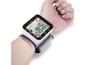 Blood Pressure Monitor Cuff Wrist, Digital BP Monitor with Wristband, 2 Users, 198 Reading Memory, Wrist BP Machine with Large LCD Display for Health Monitoring Blood Pressure Monitor Cuff Wrist, Digital BP Monitor with Wristband, 2 Users, 198 Reading Memory, Wrist BP Machine with Large LCD Display for Health Monitoring