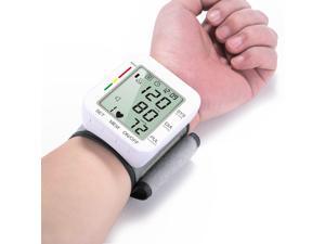 Blood Pressure Monitor Cuff Wrist, Digital BP Monitor with Wristband, 2 Users, 198 Reading Memory, Wrist BP Machine with Large LCD Display for Health Monitoring Blood Pressure Monitor Cuff Wrist, Digital BP Monitor with Wristband, 2 Users, 198 Reading Memory, Wrist BP Machine with Large LCD Display for Health Monitoring