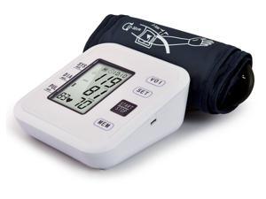 Medical Upper Arm Blood Pressure Monitor; With 99-Reading Memory and Large Screen, Soft Wide-Range Cuff Medical Upper Arm Blood Pressure Monitor; With 99-Reading Memory and Large Screen, Soft Wide-Range Cuff