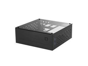 Mini ITX Computer Case Chassis Aluminum/Glass Suitcase Portable Home PC Case AC-DC HTPC Computer Box Desktop small PC Enclosure Gaming Case Mini ITX Computer Case Chassis Aluminum/Glass Suitcase Portable Home PC Case AC-DC HTPC Computer Box Desktop small PC Enclosure Gaming Case