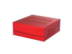 Mini ITX Computer Case Chassis Aluminum PC Enclosures case Home Theater AC-DC HTPC Computer Box Desktop PC Enclosure Case External Enclosure Mini ITX Computer Case Chassis Aluminum PC Enclosures case Home Theater AC-DC HTPC Computer Box Desktop PC Enclosure Case External Enclosure