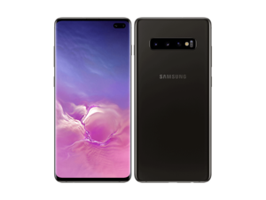 Samsung Galaxy S10+ Plus SM-G975U (128GB / 8GB) GSM Unlocked Phone - 6.4" HD - 16MP - Grade B Plus (9/10) - Prism Black - 2 DAYS DELIVERY