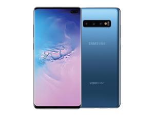 Samsung Galaxy S10 Plus SMG975U 128GB  8GB GSM Unlocked Phone  64 HD  16MP  Grade B Plus 910  Prism Blue  2 DAYS DELIVERY