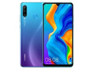 Huawei P30 Lite (128GB / 4GB) 6.15" Display, AI Triple Camera, 32MP Selfie, Dual SIM Global 4G LTE GSM Factory Unlocked MAR-LX3A - International Version (Peacock Blue) Huawei P30 Lite (128GB / 4GB) 6.15" Display, AI Triple Camera, 32MP Selfie, Dual SIM Global 4G LTE GSM Factory Unlocked MAR-LX3A - International Version (Peacock Blue)