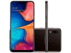 Samsung Galaxy A20 SM-A205F/DS 32GB, Dual Sim, 6.4" Infinity-V Display, Dual Rear Camera, 3GB RAM, GSM Unlocked International Model (Black) Samsung Galaxy A20 SM-A205F/DS 32GB, Dual Sim, 6.4" Infinity-V Display, Dual Rear Camera, 3GB RAM, GSM Unlocked International Model (Black)
