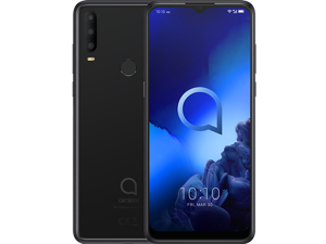 Alcatel 3X 2020 5061A (128GB ROM + 4GB RAM) Factory GSM Unlocked Phone - Jewerly Black