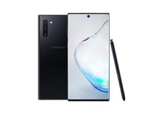 Samsung Galaxy Note 10+ Plus SM-N975U (512GB + 12GB RAM) GSM Unlocked Phone For AT&T, T-Mobile - 6.8" HD - BLACK COLOR - Grade A (9/10) Quality - 2 days of Delivery