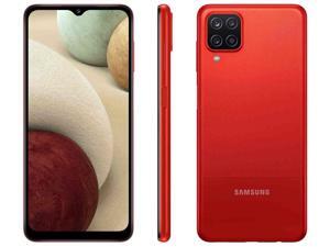 Samsung Galaxy A12 (SM-A125F/DS) 6.5" Infinity-V Display, 32GB + 3GB RAM, 48MP Quad Camera, 5000mAh Battery, GSM Factory Unlocked, International Version - Red Samsung Galaxy A12 (SM-A125F/DS) 6.5" Infinity-V Display, 32GB + 3GB RAM, 48MP Quad Camera, 5000mAh Battery, GSM Factory Unlocked, International Version - Red