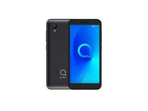 Unlocked smartphone Alcatel 1 (16GB + 1GB RAM) 5.0" FM Radio, Dual SIM - GSM Unlocked US & Global 4G LTE 5033E (Volcano Black) Unlocked smartphone Alcatel 1 (16GB + 1GB RAM) 5.0" FM Radio, Dual SIM - GSM Unlocked US & Global 4G LTE 5033E (Volcano Black)
