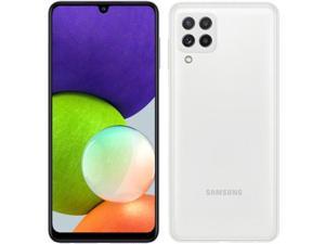 Samsung Galaxy A22 (4G) Dual-SIM 128GB ROM + 4GB RAM (GSM Only | No CDMA) Factory Unlocked 4G/LTE Smartphone (White) - International Version