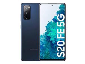 Samsung Galaxy S20 FE 5G (Fan Edition) SM-G781B/DS (128GB ROM + 8GB RAM) - Factory Unlocked Phone (GSM Only) International Version - Navy Blue