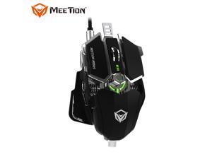 MeeTion M990S Wired Gaming Mouse, 4000 dpi, 8 Keys Custom Programmable, RGB Backlit, Ergonomic Game USB Optical Mice, Gamer Desktop Laptop PC Gaming Mouse for Windows/MAC, Black MeeTion M990S Wired Gaming Mouse, 4000 dpi, 8 Keys Custom Programmable, RGB Backlit, Ergonomic Game USB Optical Mice, Gamer Desktop Laptop PC Gaming Mouse for Windows/MAC, Black