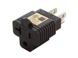 Plug Adapter 15 Amp Household Plug to 20 Amp T-Blade Female Outlet Adapter (NEMA 5-15P to 5-15/20R) Plug Adapter 15 Amp Household Plug to 20 Amp T-Blade Female Outlet Adapter (NEMA 5-15P to 5-15/20R)
