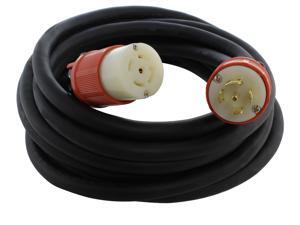 100ft SOOW 10/5 NEMA L21-30 30A 3-Phase 120/208V Industrial Rubber Extension Cord 100ft SOOW 10/5 NEMA L21-30 30A 3-Phase 120/208V Industrial Rubber Extension Cord