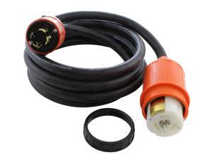 100 ft. SOOW 10/4 30-Amp L14-30 4-Prong Generator Locking Plug to CS6364 Locking Connector 100 ft. SOOW 10/4 30-Amp L14-30 4-Prong Generator Locking Plug to CS6364 Locking Connector