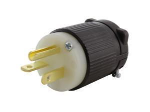 20 Amp 125-Volt NEMA 5-20P 3-Prong Industrial Heavy Duty Grade Male Plug 20 Amp 125-Volt NEMA 5-20P 3-Prong Industrial Heavy Duty Grade Male Plug