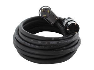 50ft. 30A 125V NEMA TT-30P to NEMA L5-30R Rubber Extension Cord With Handle 50ft. 30A 125V NEMA TT-30P to NEMA L5-30R Rubber Extension Cord With Handle