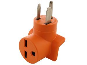 6-50P Welder Plug to 6-30R 3-Prong 30 Amp 250 Volt HVAC Female Adapter 6-50P Welder Plug to 6-30R 3-Prong 30 Amp 250 Volt HVAC Female Adapter