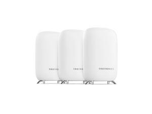 TaoTronics Mesh WiFi Router, Tri-Band AC3000 Whole Home WiFi Router/Extender Replacement, 6,000 Sq. Ft Coverage with 4 Gigabit Ethernet & 1 USB 3.0 Ports, Connection of up to 200 Devices (3 Pack)