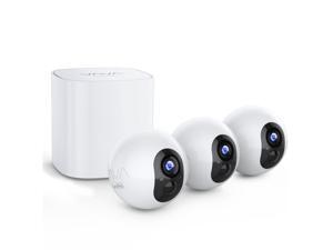 Wireless Home Security Camera System, VAVA Cam Pro 1080P HD Indoor/Outdoor Rechargeable | IP66 Weatherproof | Free Local Storage | Night Vision | 2-Way Audio - 1 camera kit