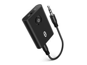 TaoTronics Bluetooth 5.0 Transmitter and Receiver, Wireless 3.5mm Adapter