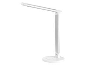 TaoTronics Adjustable LED Desk Lamp, Dimmable Office Lamp with USB Charging Port, Table Lamp with Touch Control 5 Lighting Modes and 7 brightness levels