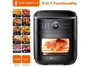 Taotronics 9 in 1 Air Fryer Oven 13QT Extra-Large Capacity & 50 Step-by-Step Recipes