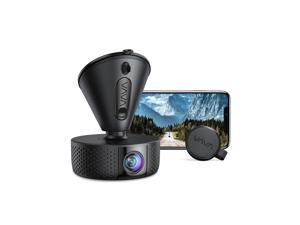VAVA VD004 4K 3840x2140p 360° Swivel Dash Cam, 30fps Clear HD Videos, Sony Night Vision, 24hr Parking Mode, Built-In WiFi, Bluetooth Snapshot Remote Included, Supports 256GB Max