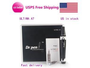 Electric ULTIMA A7 Dr. Pen Derma Stamp Pen Auto Micro Needle Anti-Aging Therapy Home/Salon Use