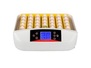 42-Egg Incubator Practical Fully Automatic Poultry Incubator with Egg Candler US in Stock Fast Shipping