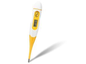 1PCS Basal Digital Thermometer Oral Body Temperature by Rectal Underarm Professional Precision Thermometer Accurate and Fast Readings with Fever Indicator Cover for Baby Child Adult Pet 1PCS Basal Digital Thermometer Oral Body Temperature by Rectal Underarm Professional Precision Thermometer Accurate and Fast Readings with Fever Indicator Cover for Baby Child Adult Pet