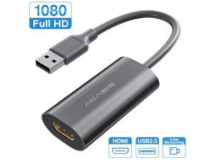 Elgato Cam Link 4k Hdmi To Usb 3 0 Camera Connector Broadcast Live And Record In 1080p60 Or 4k At 30 Fps Via A Compatible Dslr Camcorder Or Action Cam Newegg Com