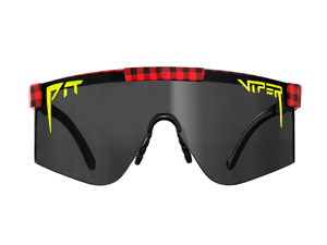 Pit Viper Polarized Sports Sunglasses, Unisex Cycling Glasses Windproof Outdoor Eyewear, Driving Fishing UV400 Protection Sunglass C19(THE PARTY IN PLAID)