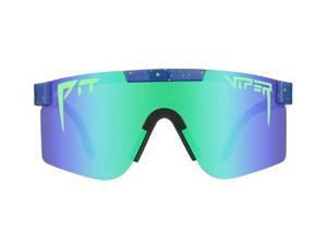 Pit Viper Polarized Sports Sunglasses, Unisex Cycling Glasses Windproof Outdoor Eyewear, Driving Fishing UV400 Protection Sunglass C12(THE LEONARDO POLARIZED)