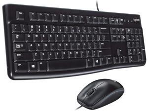 Logitech Desktop MK120 Durable, Comfortable, USB Mouse and Keyboard Combo Logitech Desktop MK120 Durable, Comfortable, USB Mouse and Keyboard Combo